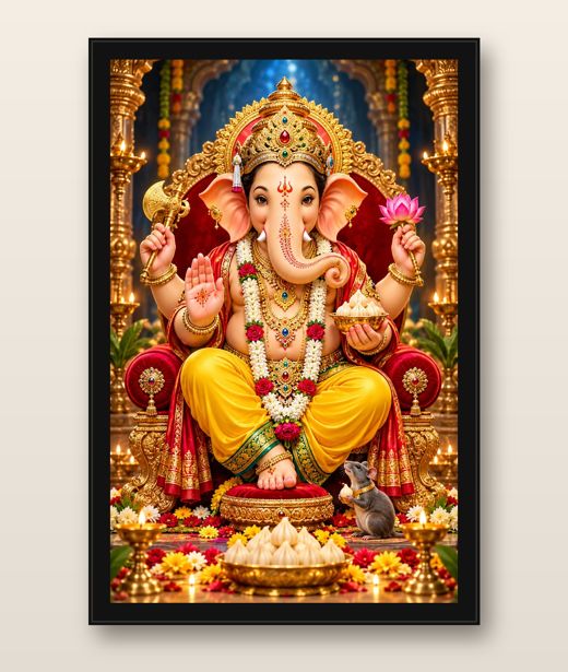 Ganpati Bappa photo frame