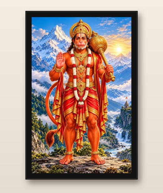 Hanuman Ji photo frame