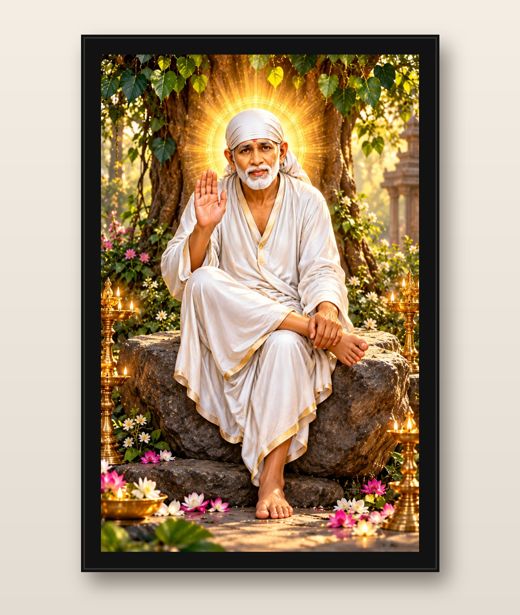 Sai Baba photo frame