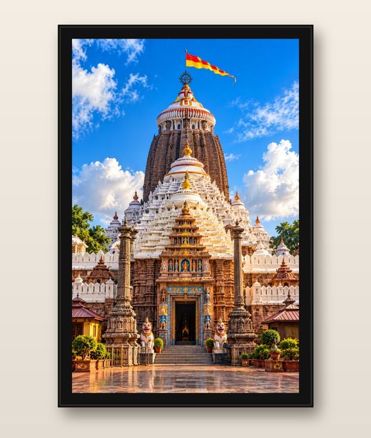 Puri Srimandir photo frame
