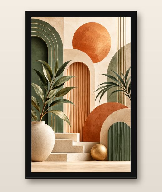 Modern Art photo frame
